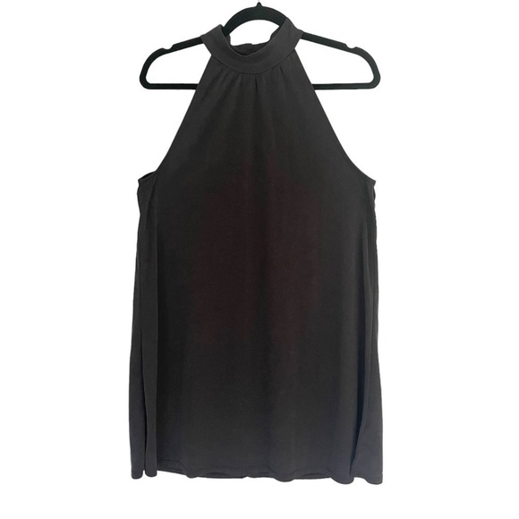 SILENCE + Noise Black Tent Style Halter Top Dress - Picture 1 of 10
